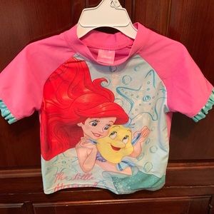 Disney Ariel Size 6 Swim Set